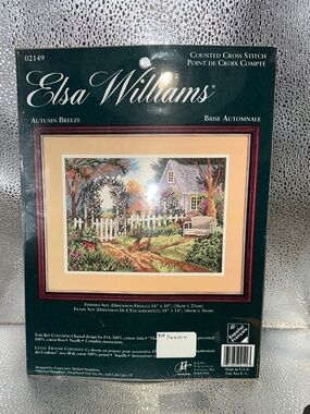 Elsa Williams Cross Stitch Kit 02149 cottage